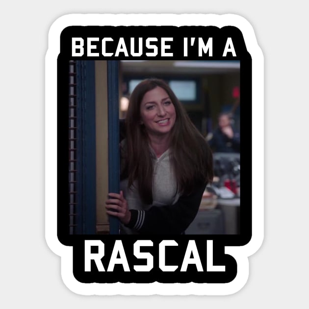 Brooklyn Nine-Nine: Gina Rascal Sticker by AlternativePunk